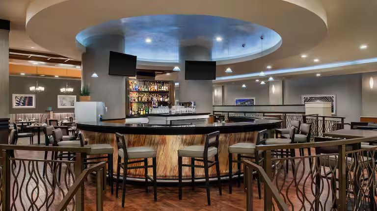 Hotel restaurant and bar